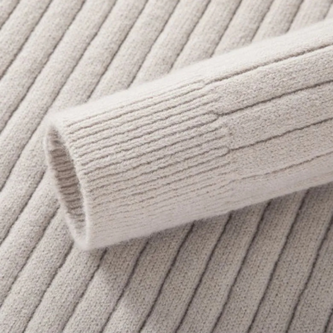 Willara | Men's Half Zip Collared Knit Jumper