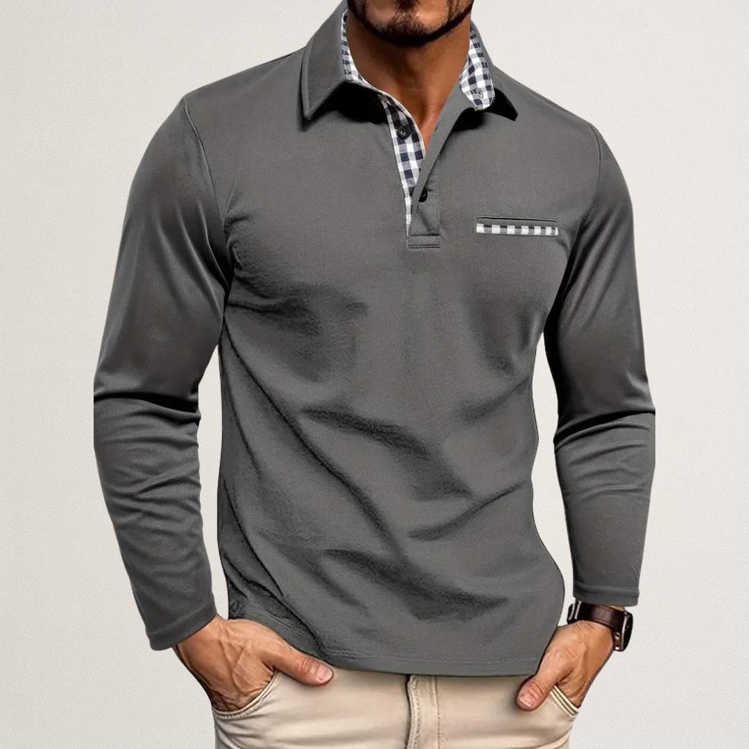 Willara | Men's Winter Longsleeve Polo-Shirt