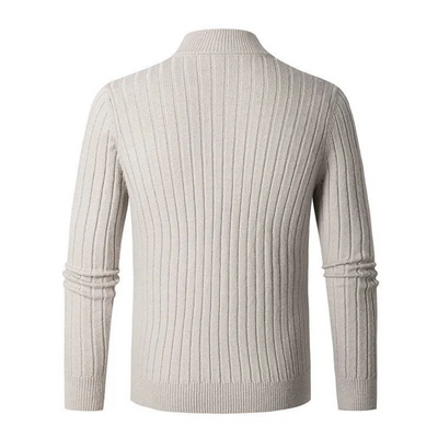 Willara | Men's Ribbed Half-Zip Sweater