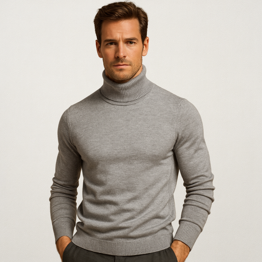 Willara | Men's Stretch Turtleneck Sweater