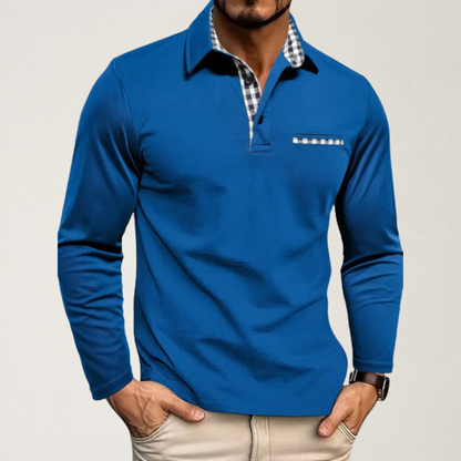 Willara | Men's Winter Longsleeve Polo-Shirt
