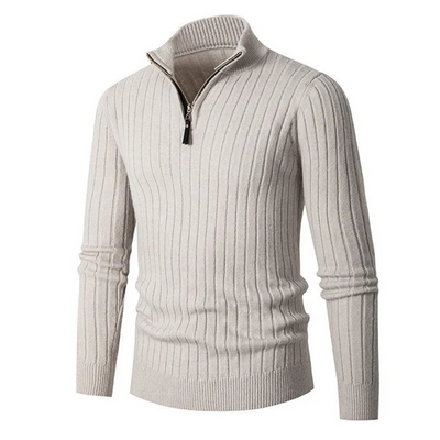 Willara | Men's Ribbed Half-Zip Sweater