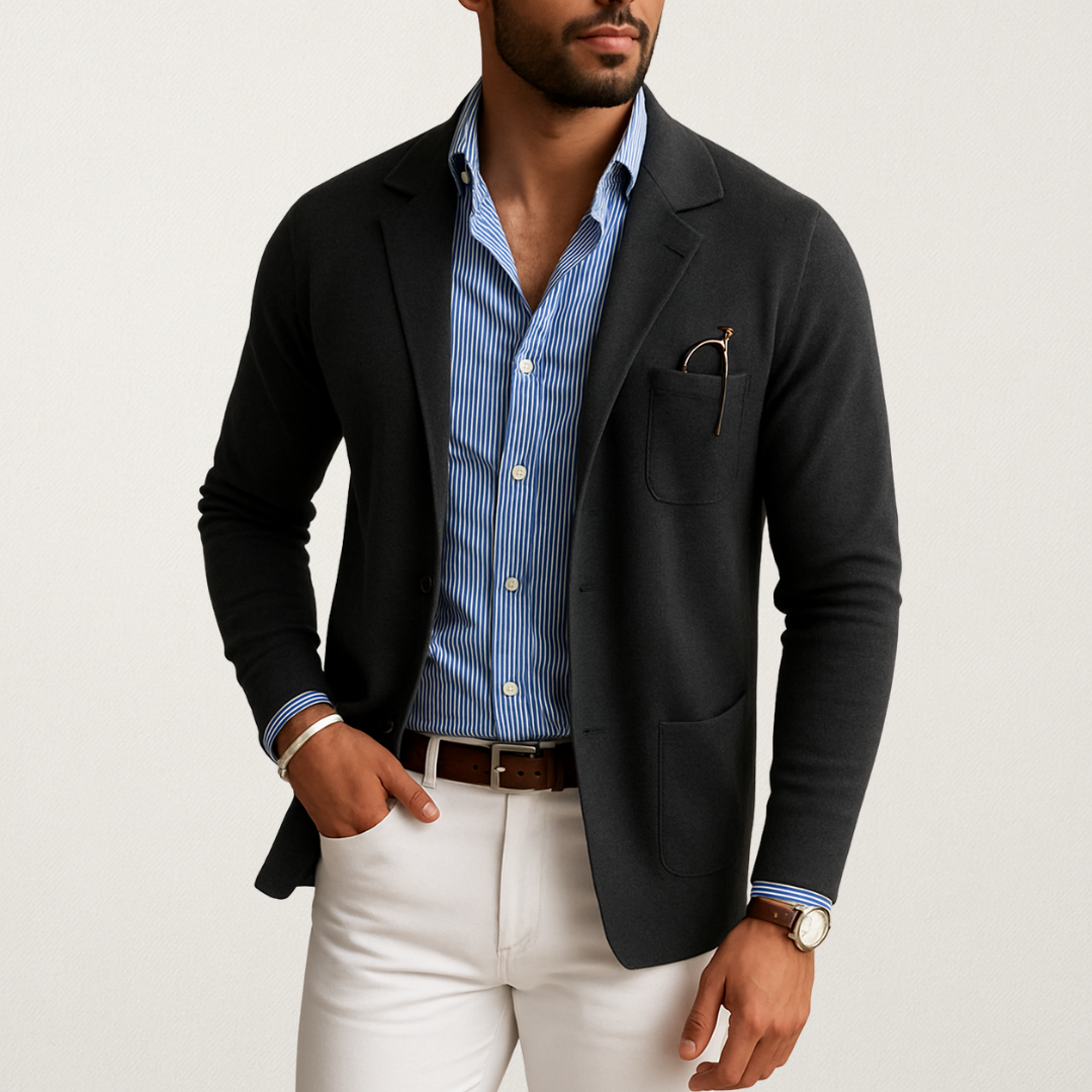 Willara l Men's Collared Formal Business Blazer