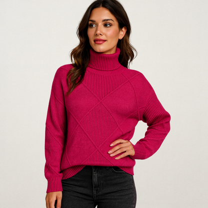Willara | Women's High Collar Jumper