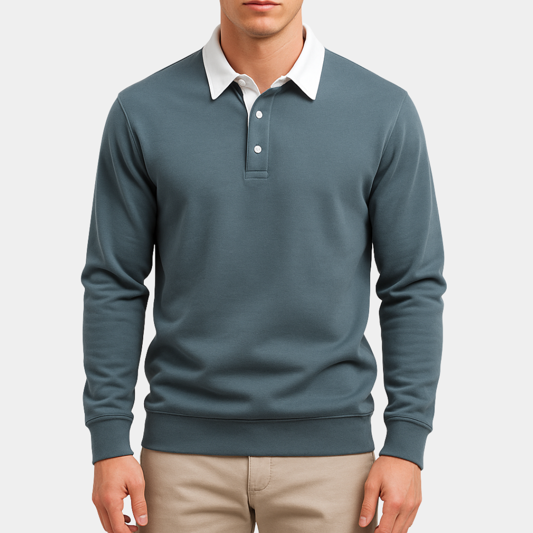 Willara | Men's V-Neck Jumper With Long Sleeves