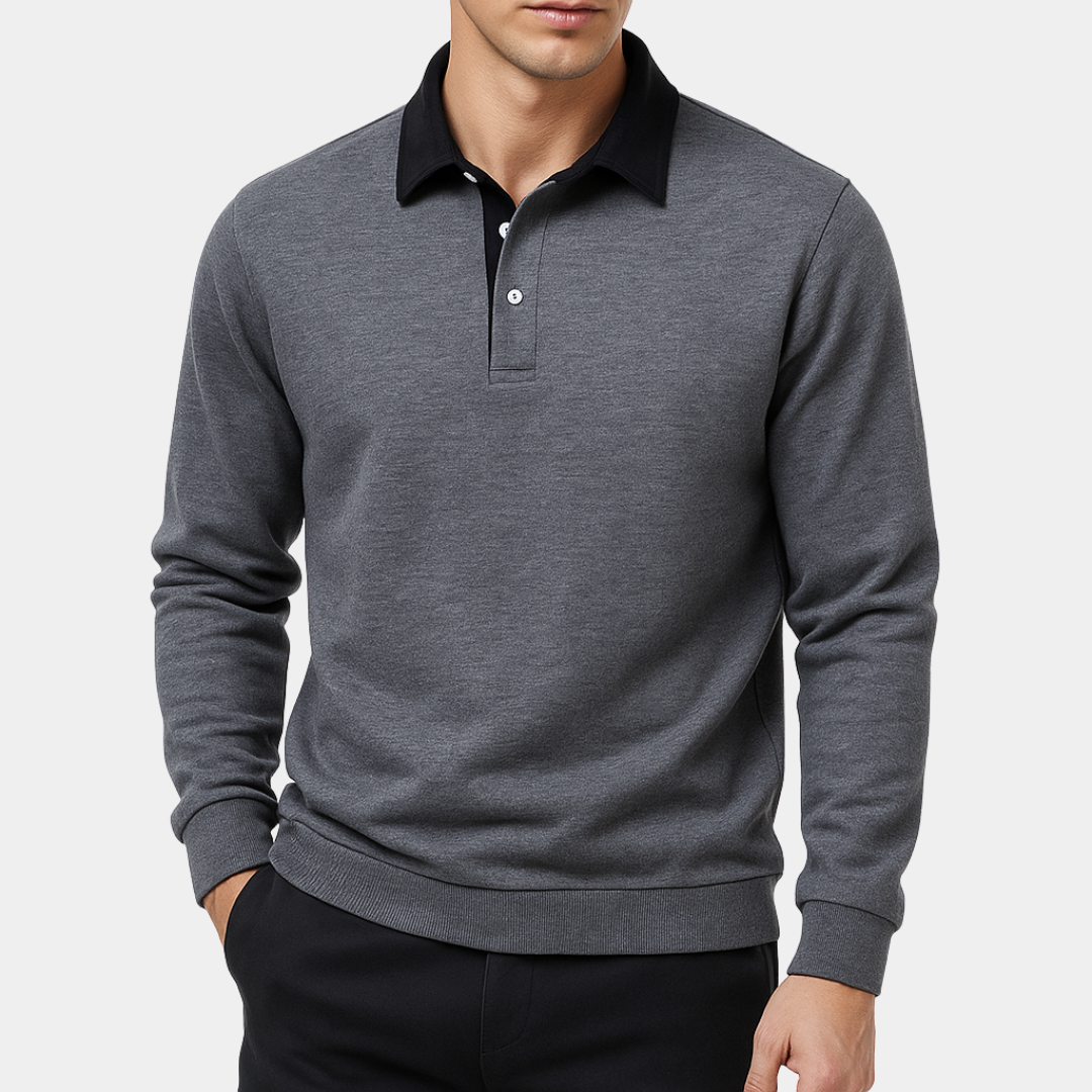 Willara | Men's V-Neck Jumper With Long Sleeves