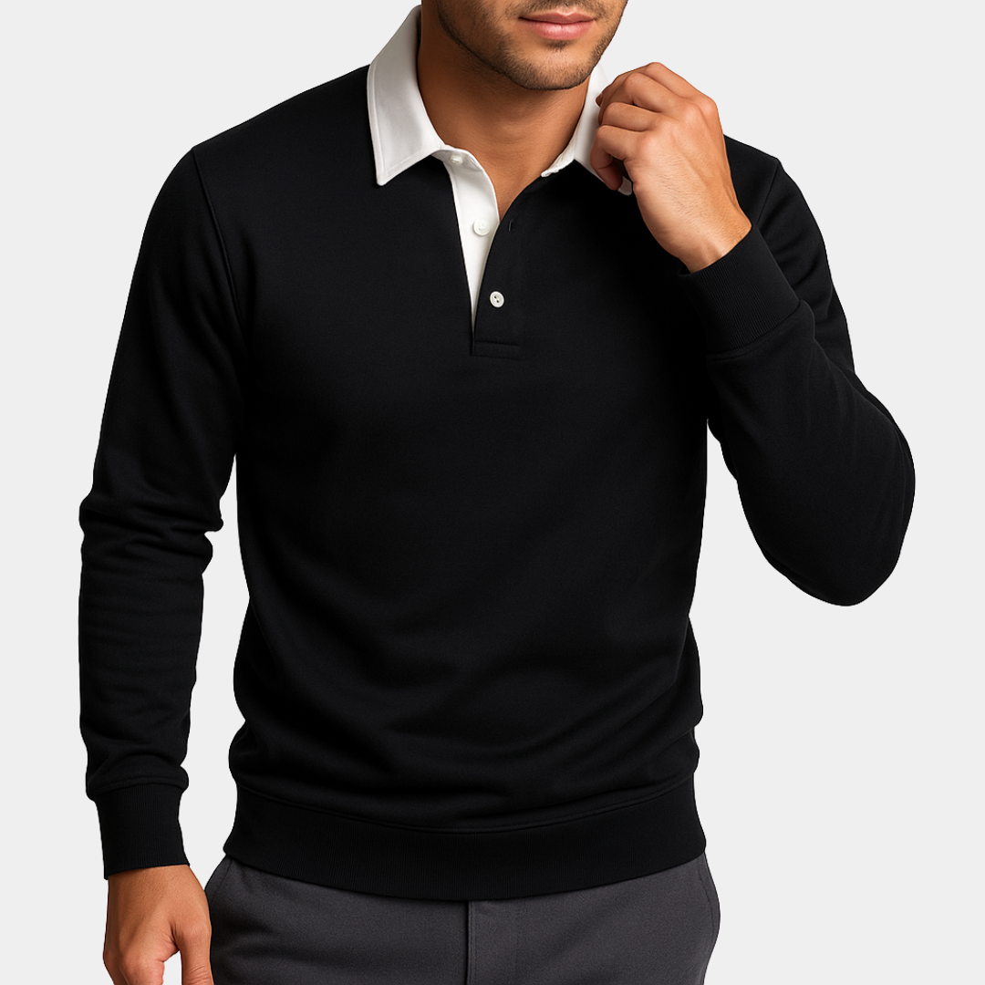 Willara | Men's V-Neck Jumper With Long Sleeves