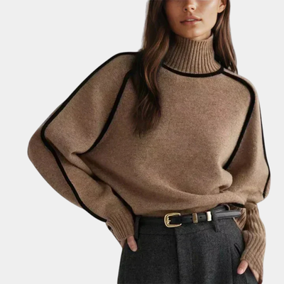 Velmora | Women's Elegant Turtleneck Sweater