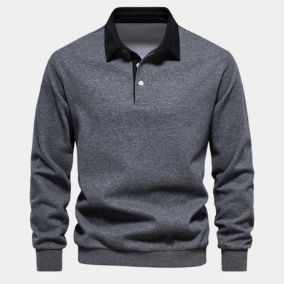 Willara | Men's V-Neck Sweater With Long Sleeves