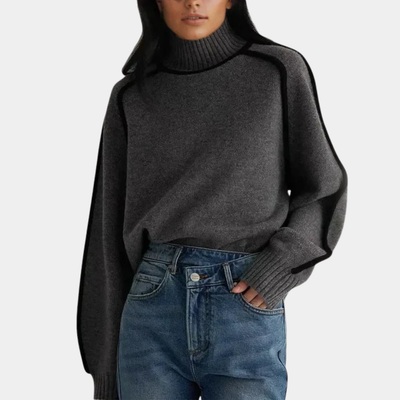 Velmora | Women's Elegant Turtleneck Sweater