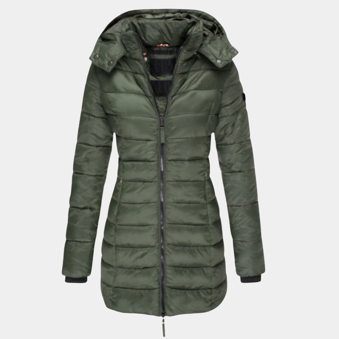 Willara | Women’s Winter Long Hooded Puffer Jacket