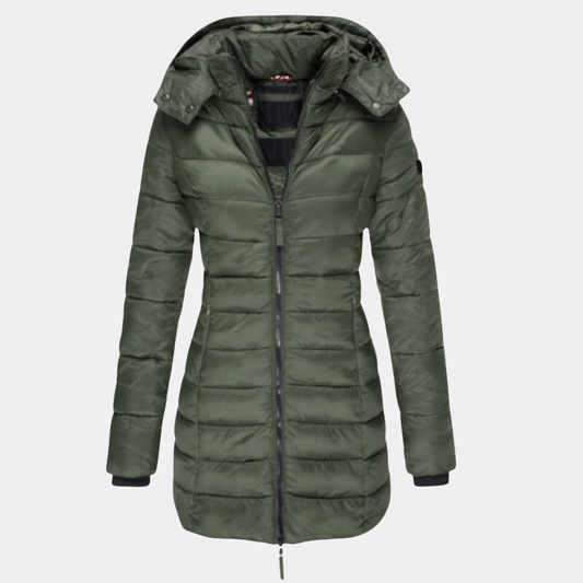 Willara | Women’s Winter Long Hooded Puffer Jacket