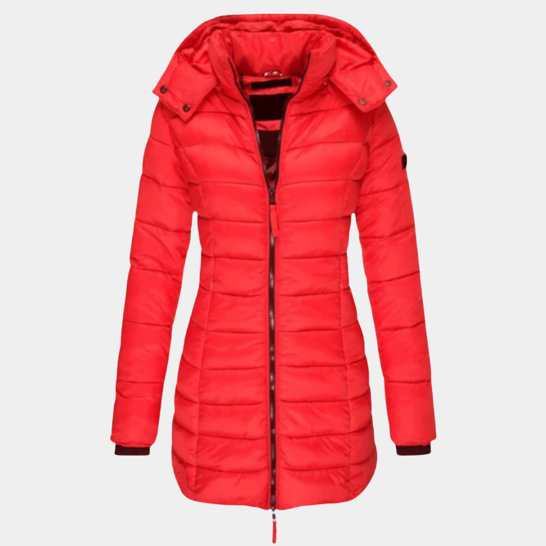 Willara | Women’s Winter Long Hooded Puffer Jacket