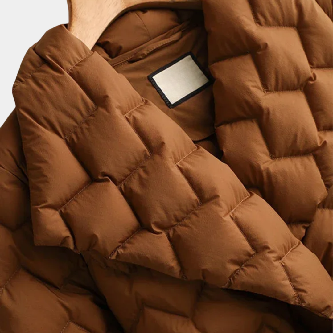 Willara l Women's Mid- Length Quilted Belted Jacket