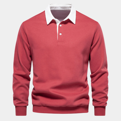 Willara | Men's V-Neck Sweater With Long Sleeves