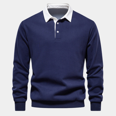 Willara | Men's V-Neck Sweater With Long Sleeves