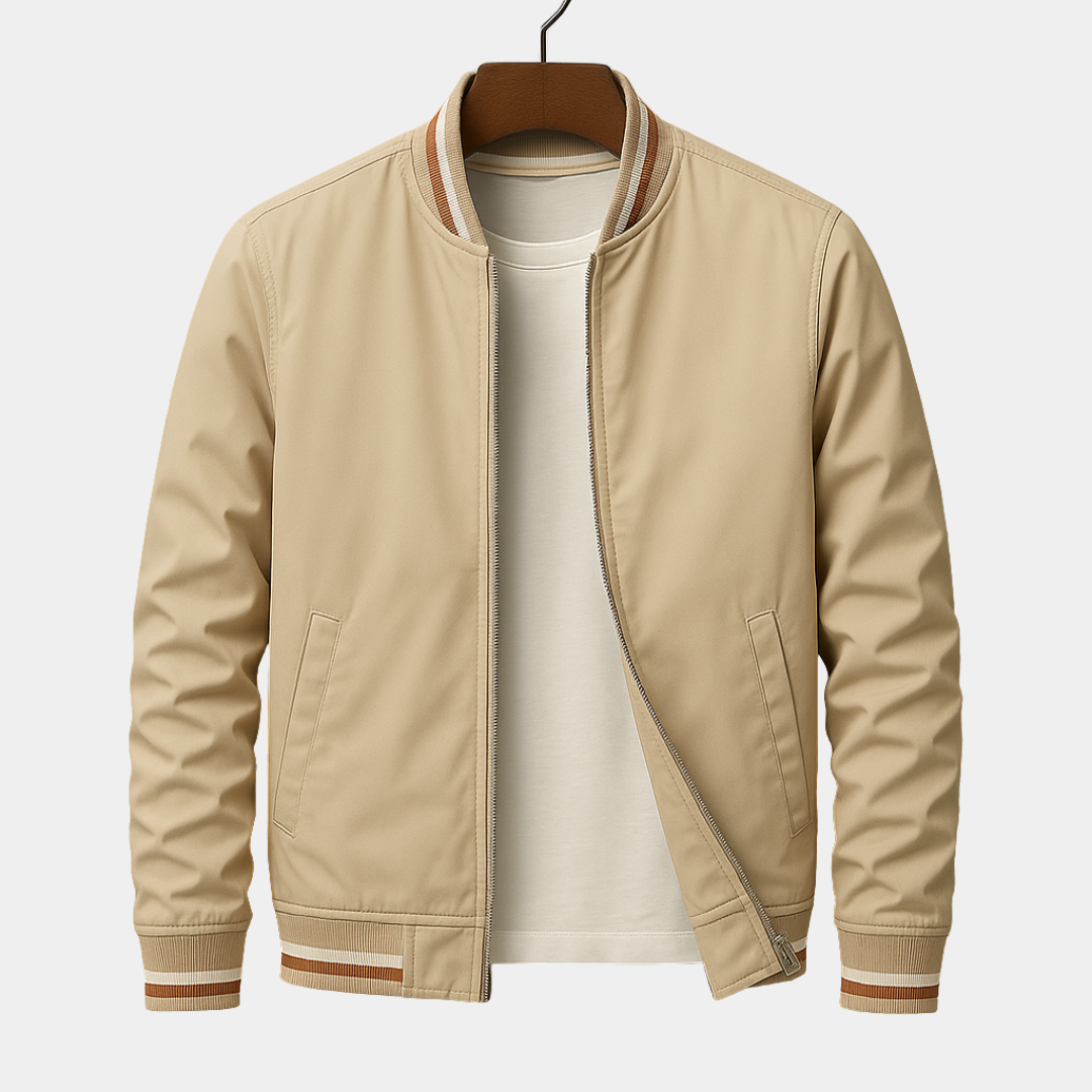 Velmora | Men's Casual Windproof Bomber Jacket