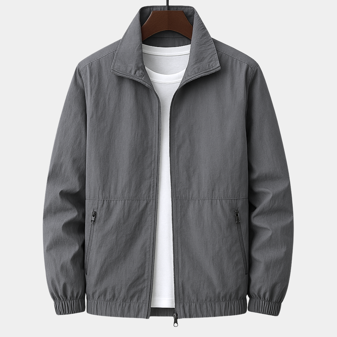 Velmora | Lightweight Casual Jacket With High Collar