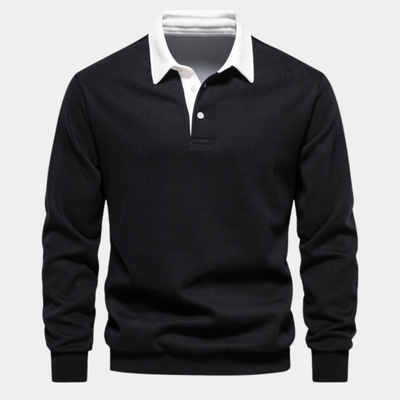 Willara | Men's V-Neck Sweater With Long Sleeves