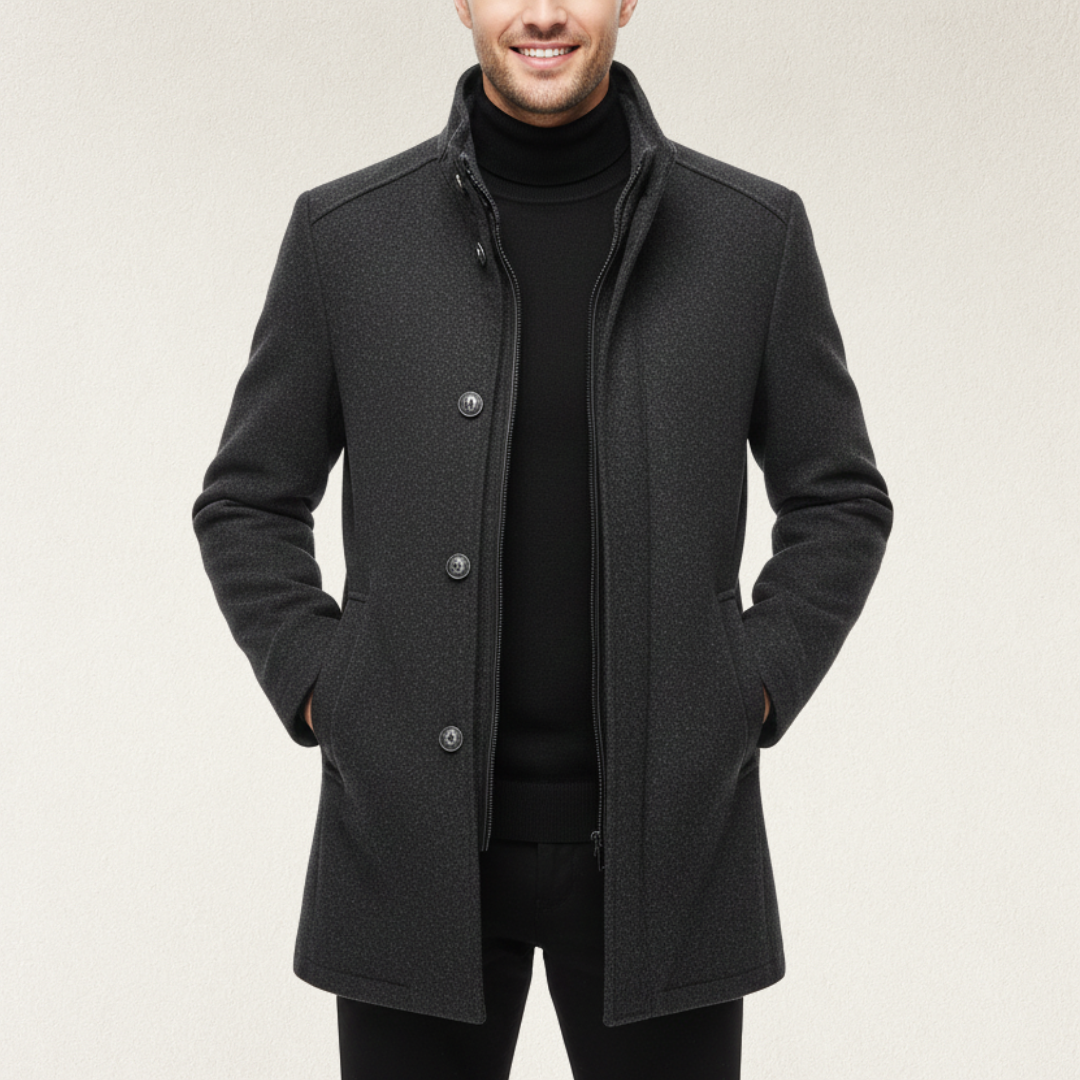 Willara l Men's Winter Collared Business Coat