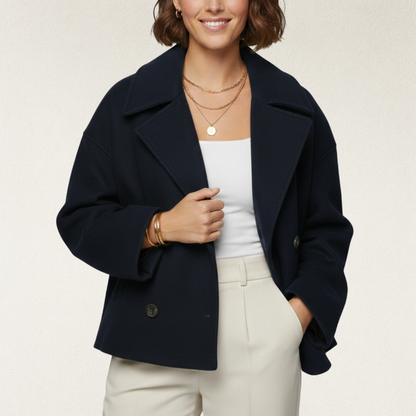 Willara l Women's Oversized Single Breasted Formal Coat