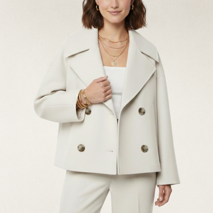 Willara l Women's Oversized Single Breasted Formal Coat