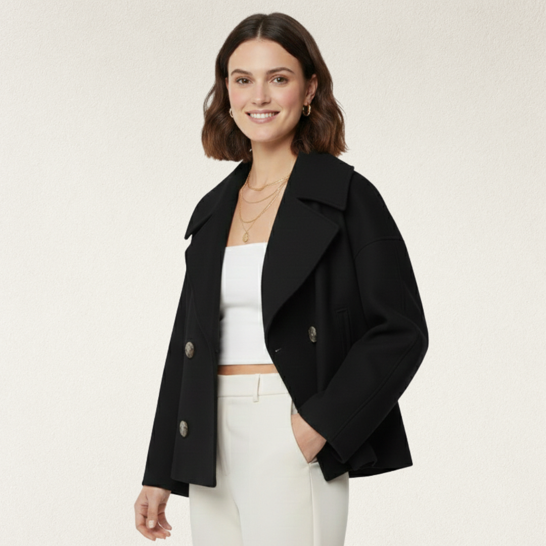 Willara l Women's Oversized Single Breasted Formal Coat