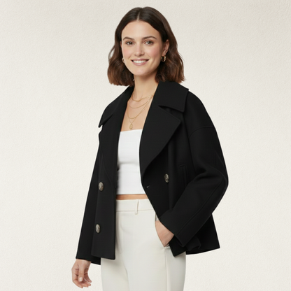 Willara l Women's Oversized Single Breasted Formal Coat