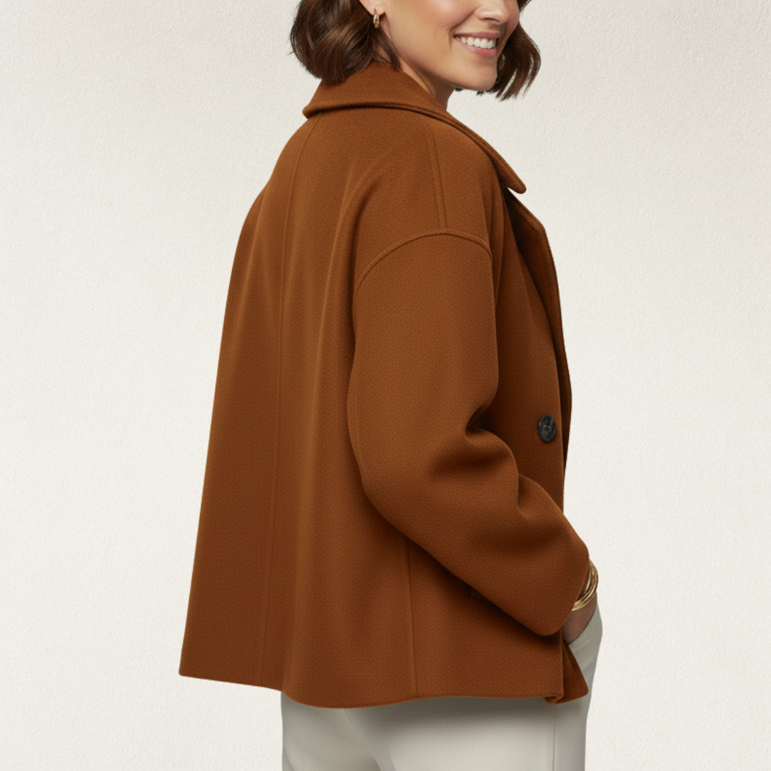 Willara l Women's Oversized Single Breasted Formal Coat