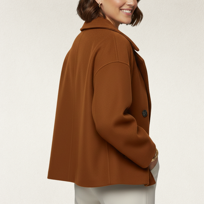 Willara l Women's Oversized Single Breasted Formal Coat