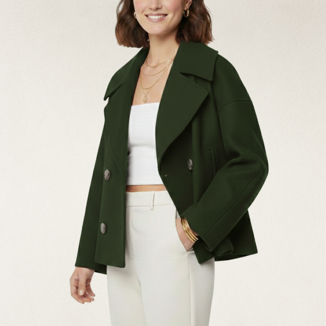 Willara l Women's Oversized Single Breasted Formal Coat