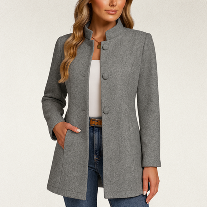 Willara l Women's Button Down Formal Coat